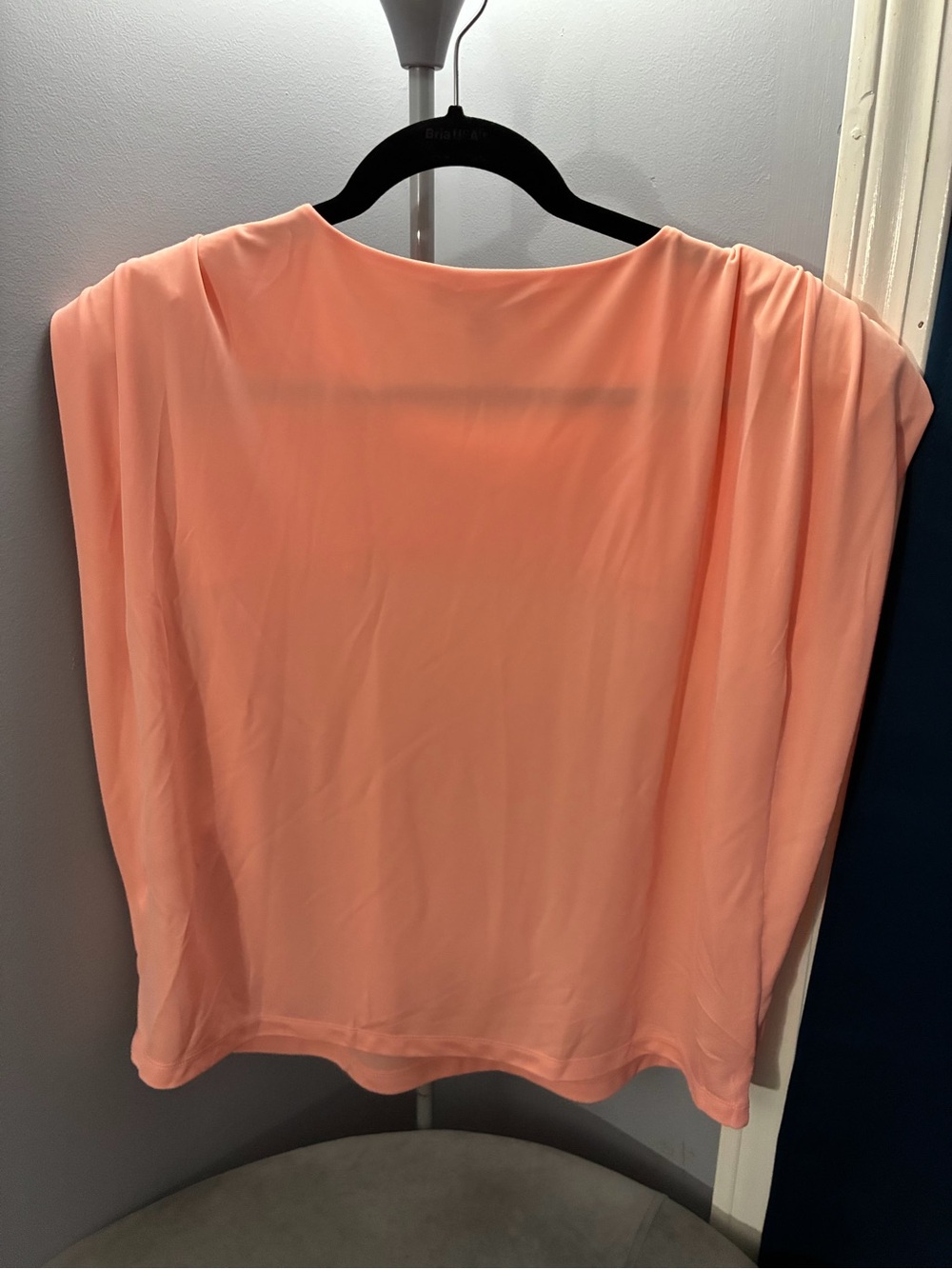 Brand New INC International Concepts Coral Peach Dolman Sleeve Blouse - Picture 4 of 4